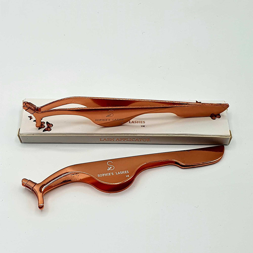 ROSE GOLD EYE LASH APPLICATOR